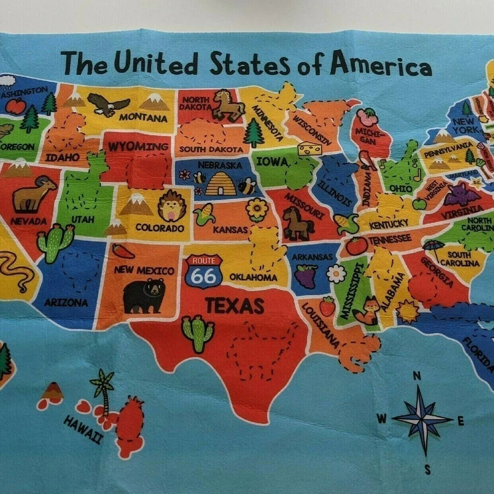Felt Map + Kids Of The World